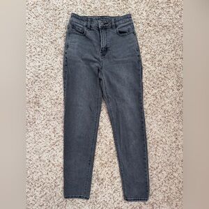 American Eagle Black High-Waisted Mom Jean